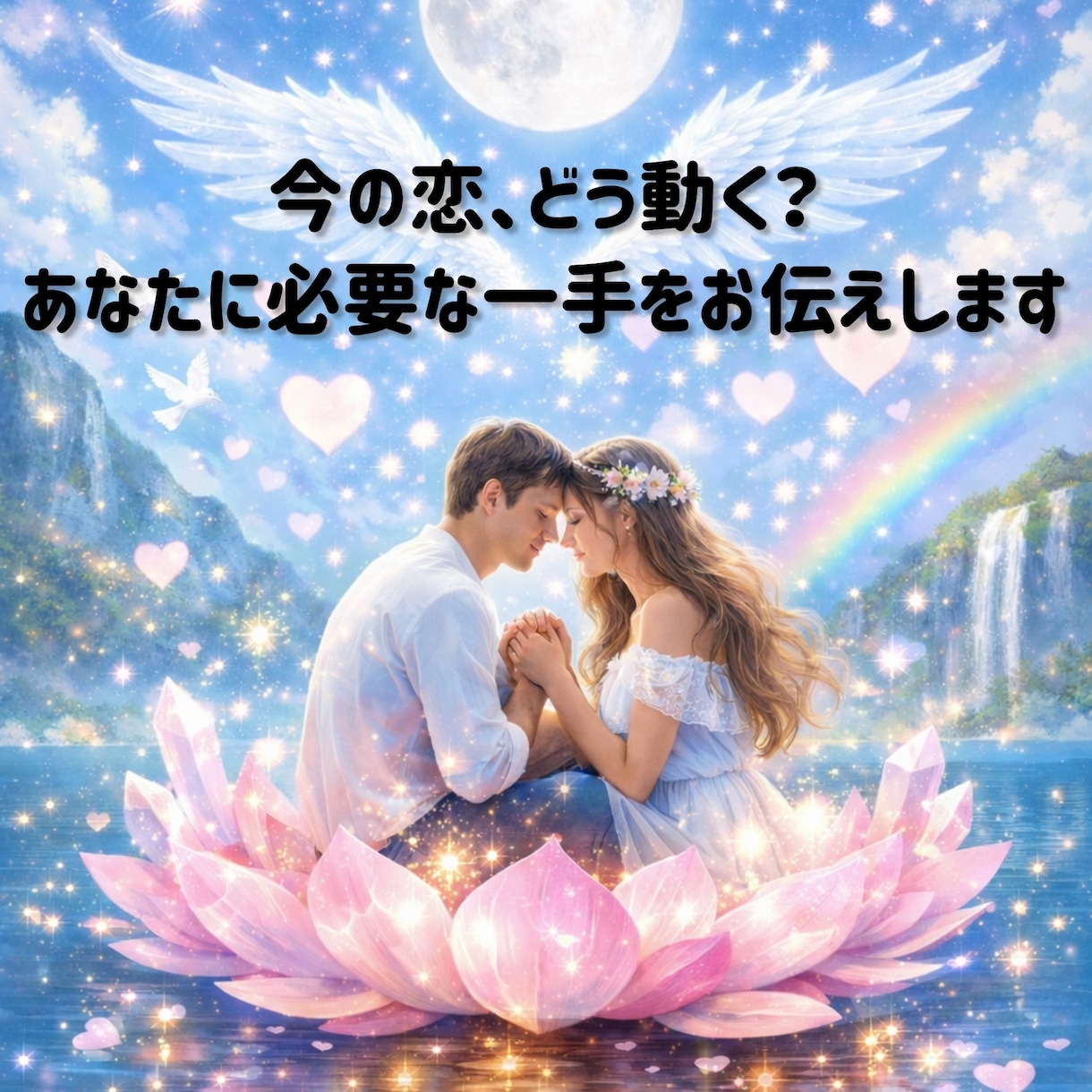 恋愛で今どう動くと良いかをお伝えします 迷いをほどいて、あなたの恋を好転へ導く イメージ1