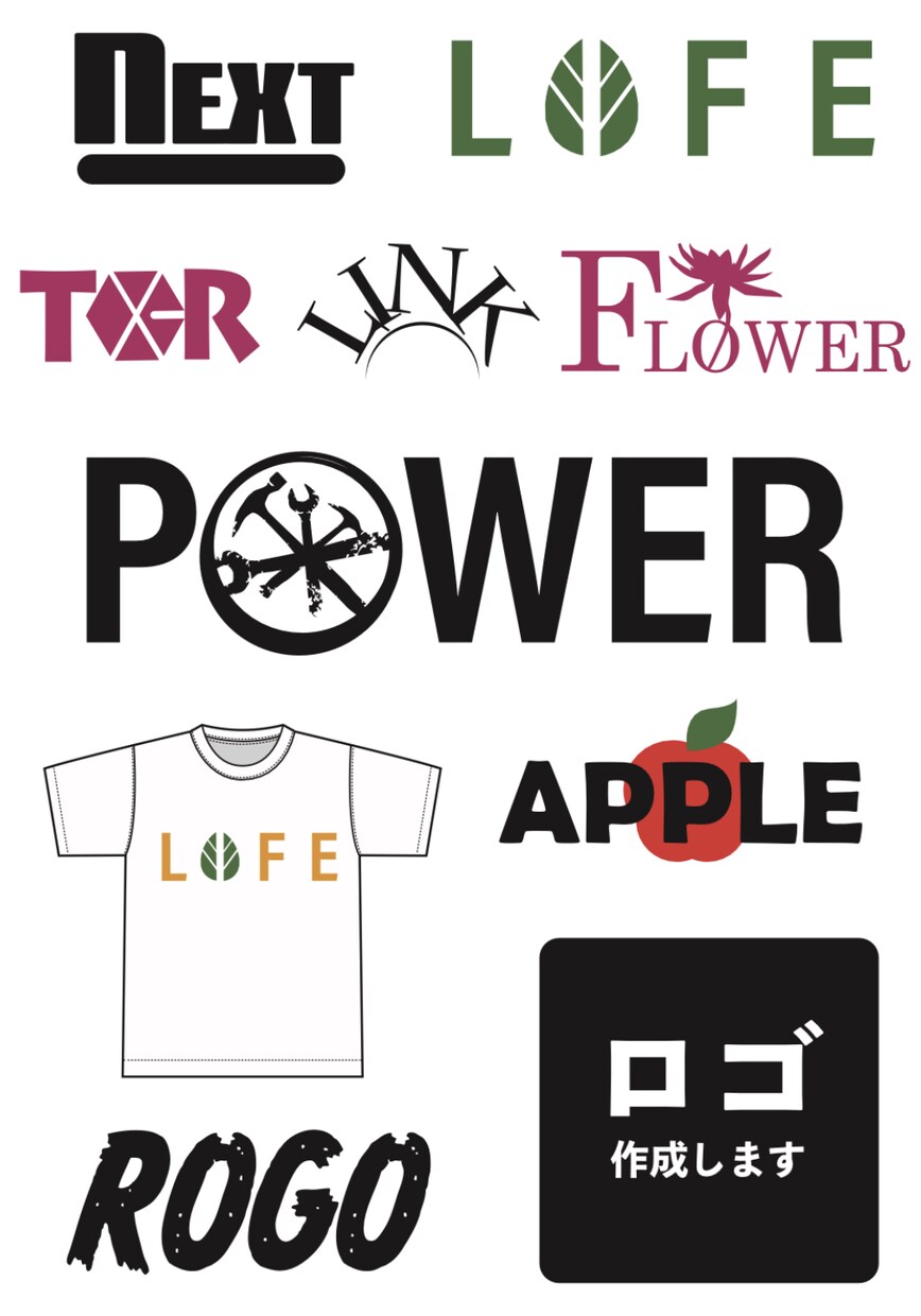 オリジナルグッズに！ロゴやエンブレムを作成します Tシャツトートバッグ等、オリジナルグッズのデザインに！ イメージ2