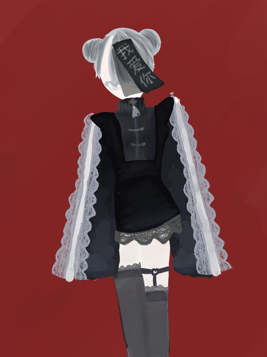 女の子の胸から上のイラスト描きます アイコン、観賞用などいろいろつかっていい絵を描きます！！ イメージ2