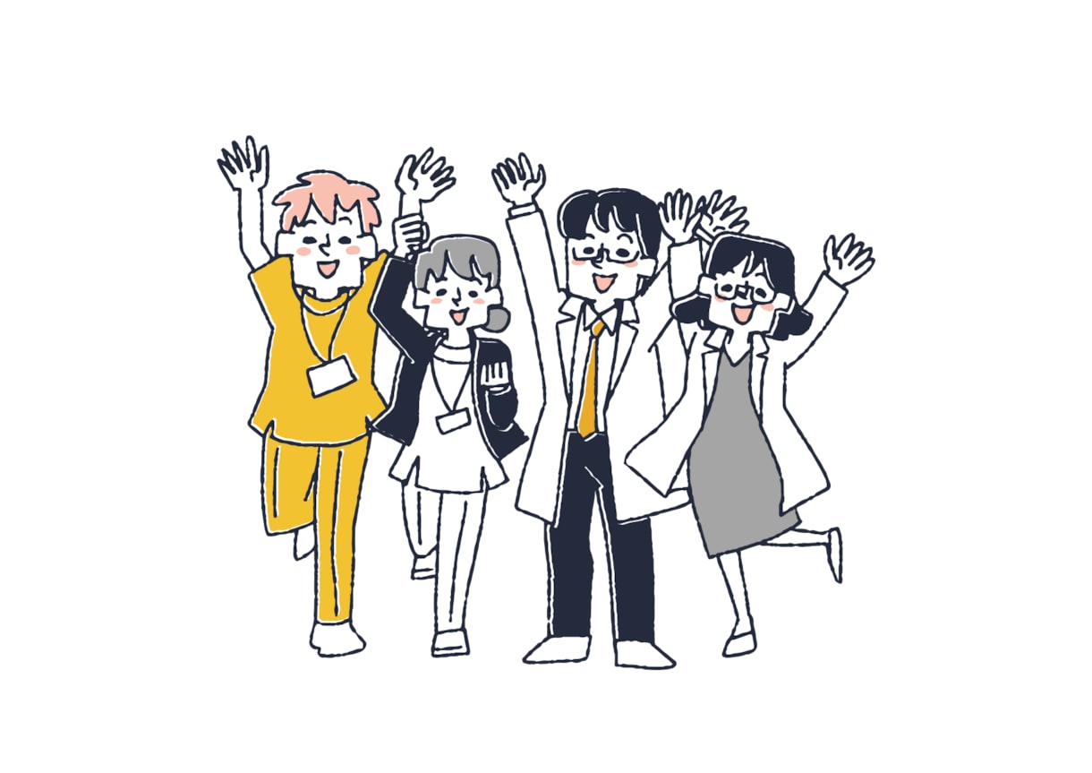 商用OK！親しみやすい絵柄のイラスト描きます 企業様のパンフレット、広告など イメージ1