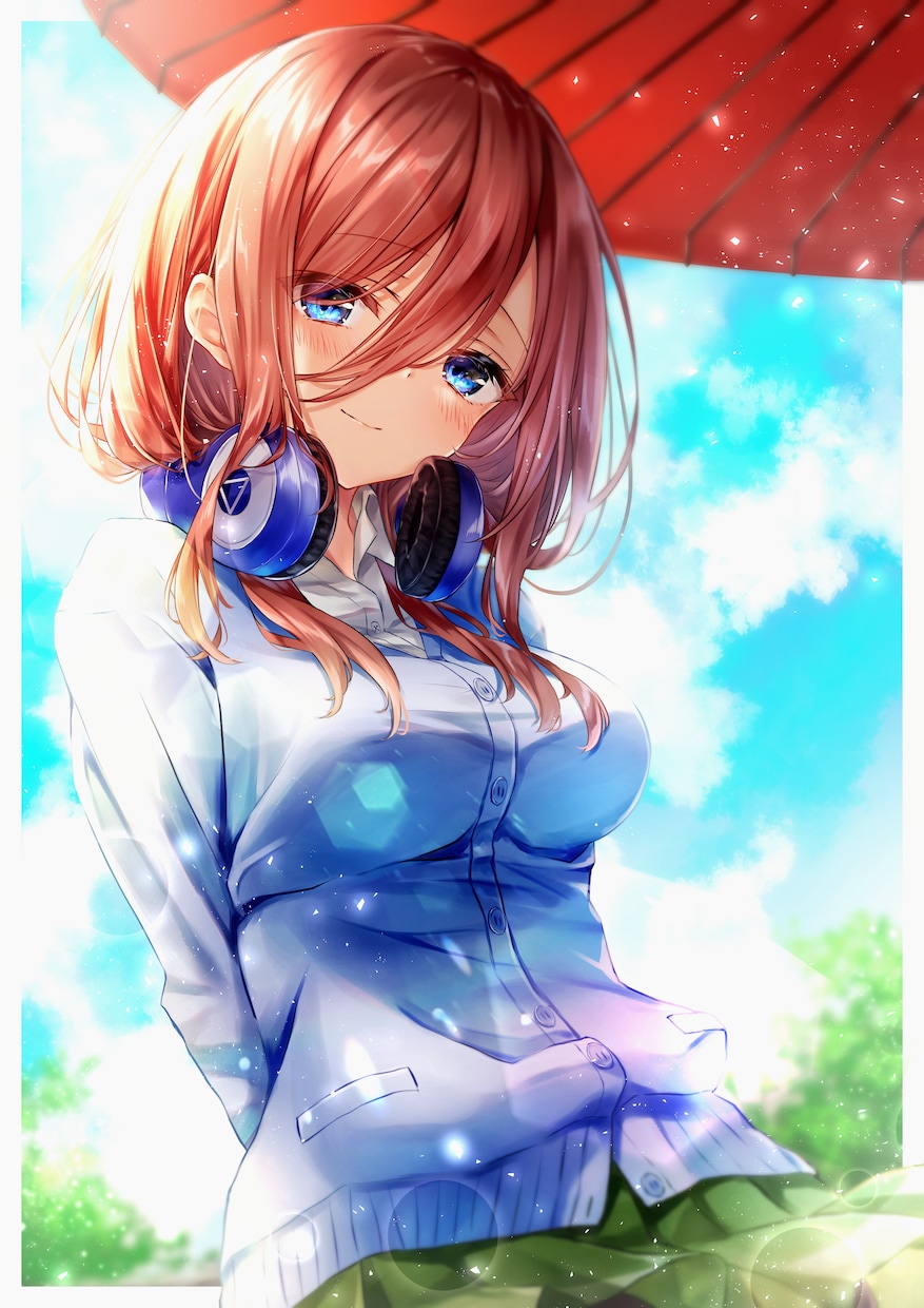女の子のイラスト描きます アイコン、一枚絵、歌ってみたやMV用などなど色々！ イメージ2