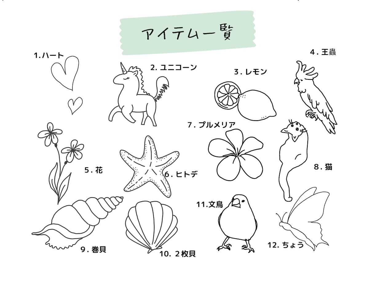お子様のファーストヘアーカットの線画描きます お子様の輪郭に沿って書く１点ものなので可愛さ増し増しです！ イメージ8