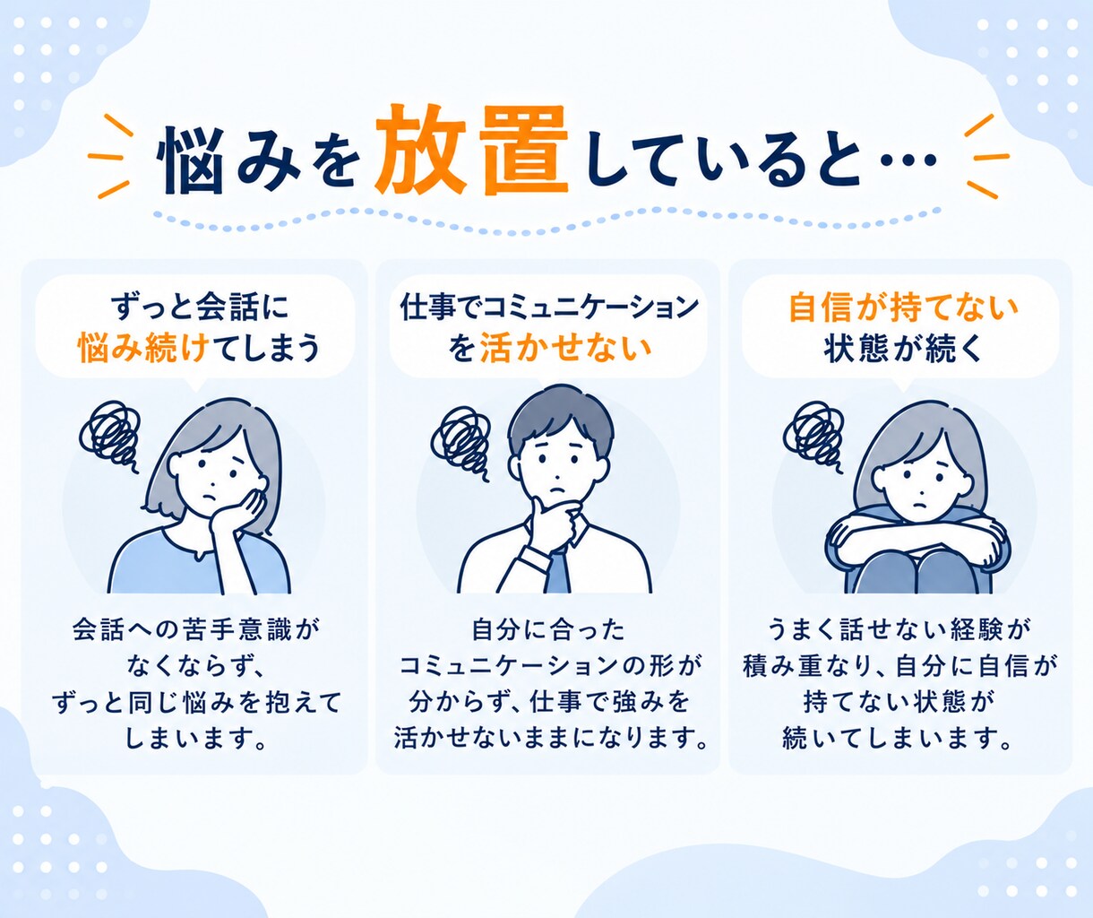 会話が苦手な内向型の悩みに伴走します 話すのが苦手な方へ｜元コミュ障のプロコーチが解決策を考えます イメージ8