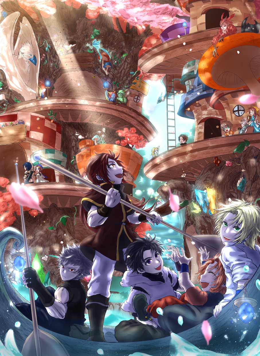 ファンタジーな世界観のイラスト描きます TRPGや小説の表紙などにいかがでしょうか⭐︎ イメージ1