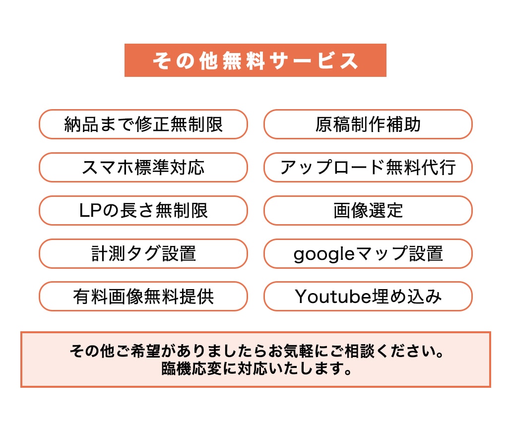 視覚に訴えるランディングページ(LP)を制作します コピーライティング・マーケティング・消費者心理学で訴求力UP イメージ2