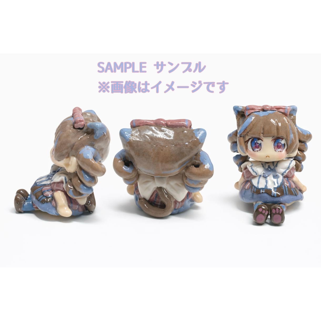 オリジナルキャラや人物のフィギュアを作ります 大切なあなたのキャラクター/人物を、可愛く手のひらサイズに イメージ2