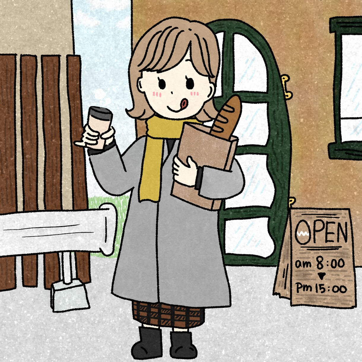 ゆるくてオシャレなイラスト描きます ご相談からお取引終了後までしっかりサポートします☆ イメージ1
