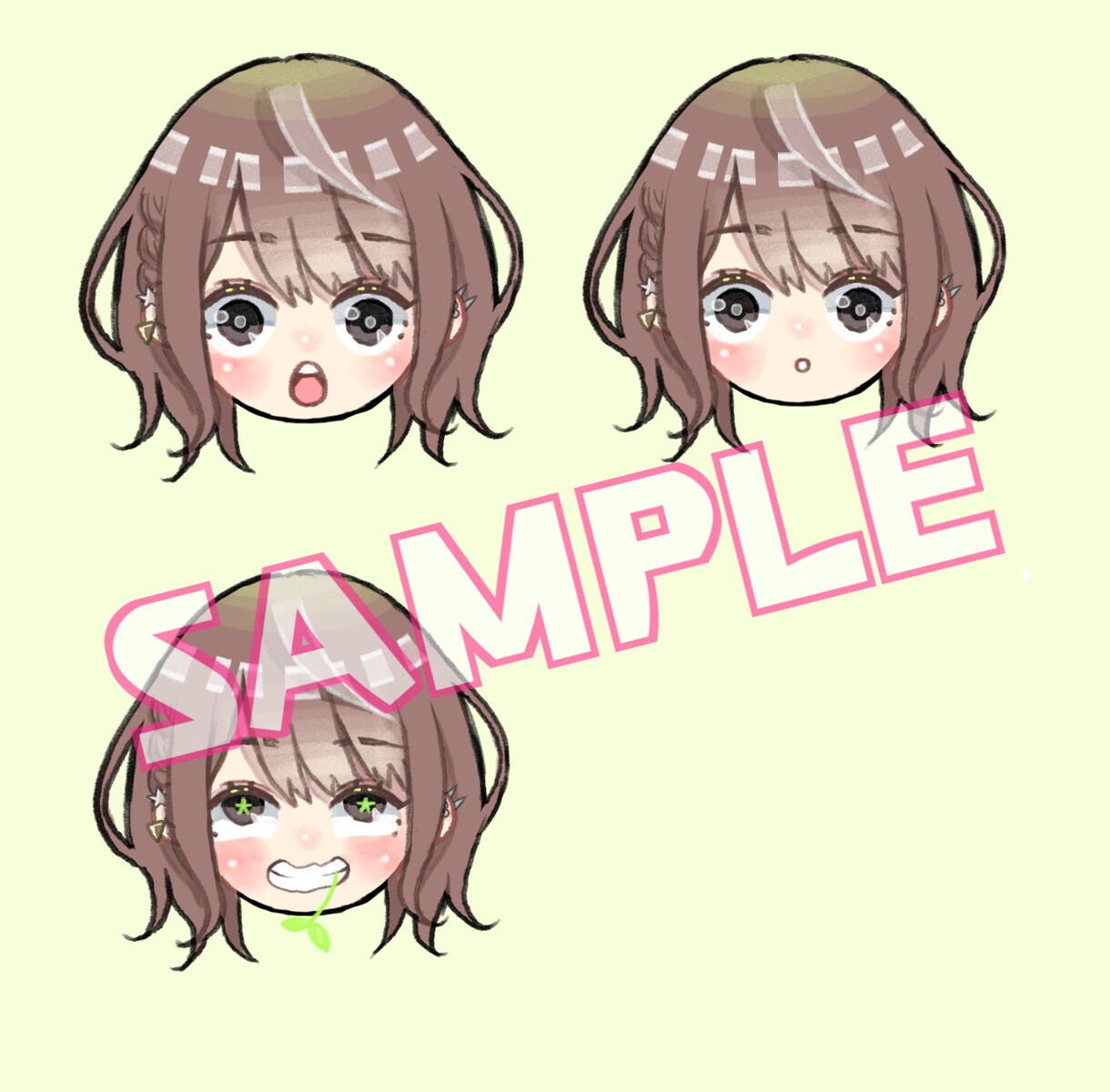似顔絵、イラストアイコン描きます 似顔絵やキャラクター(版権不可)アイコン描きます！ イメージ5