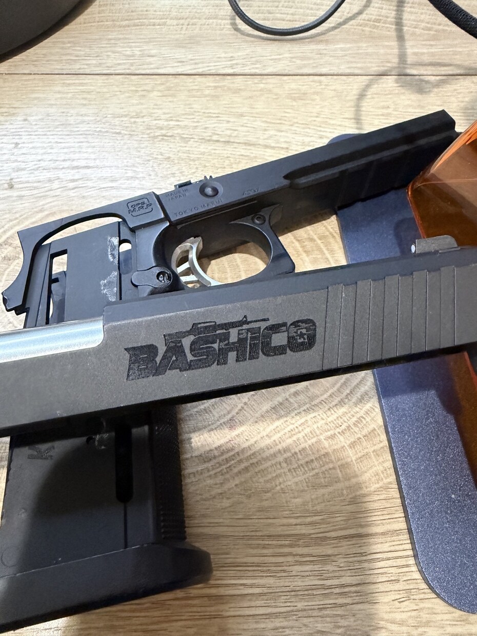 サバゲー用品 名入れ刻印します あなたのサバゲー装備を特別仕様に仕上げます イメージ3
