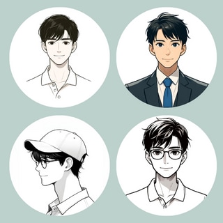 SNS用シンプルアイコンイラスト描きます ＜限定価格＞インスタ・X・ブログで差別化しよ♪ イメージ3