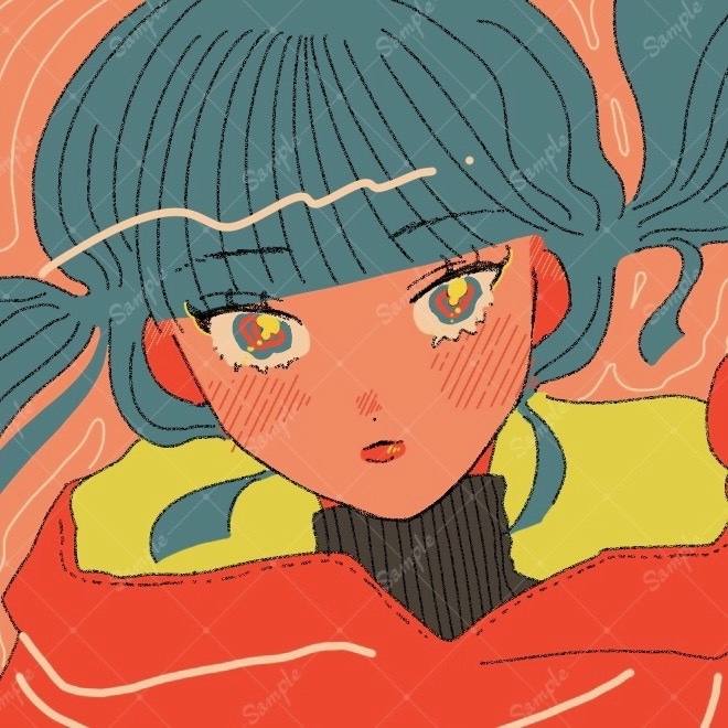 シンプルでキャッチーなイラストを描きます 抜け感のある絵柄と配色で、印象に残るイラストを描いています。 イメージ2