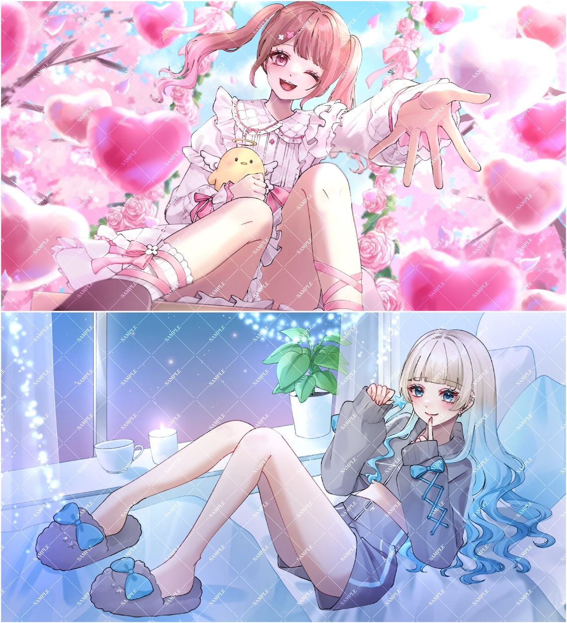 夢絵、アイコン、立ち絵、イラスト描きます 商用利用OK、簡易依頼・デフォ依頼も受付てます◎ イメージ4