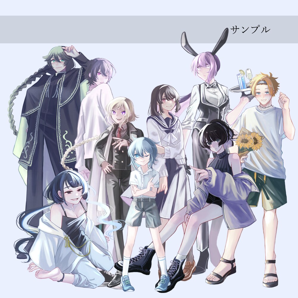立ち絵製作承ります TRPG、動画、観賞用などにどうぞ イメージ5