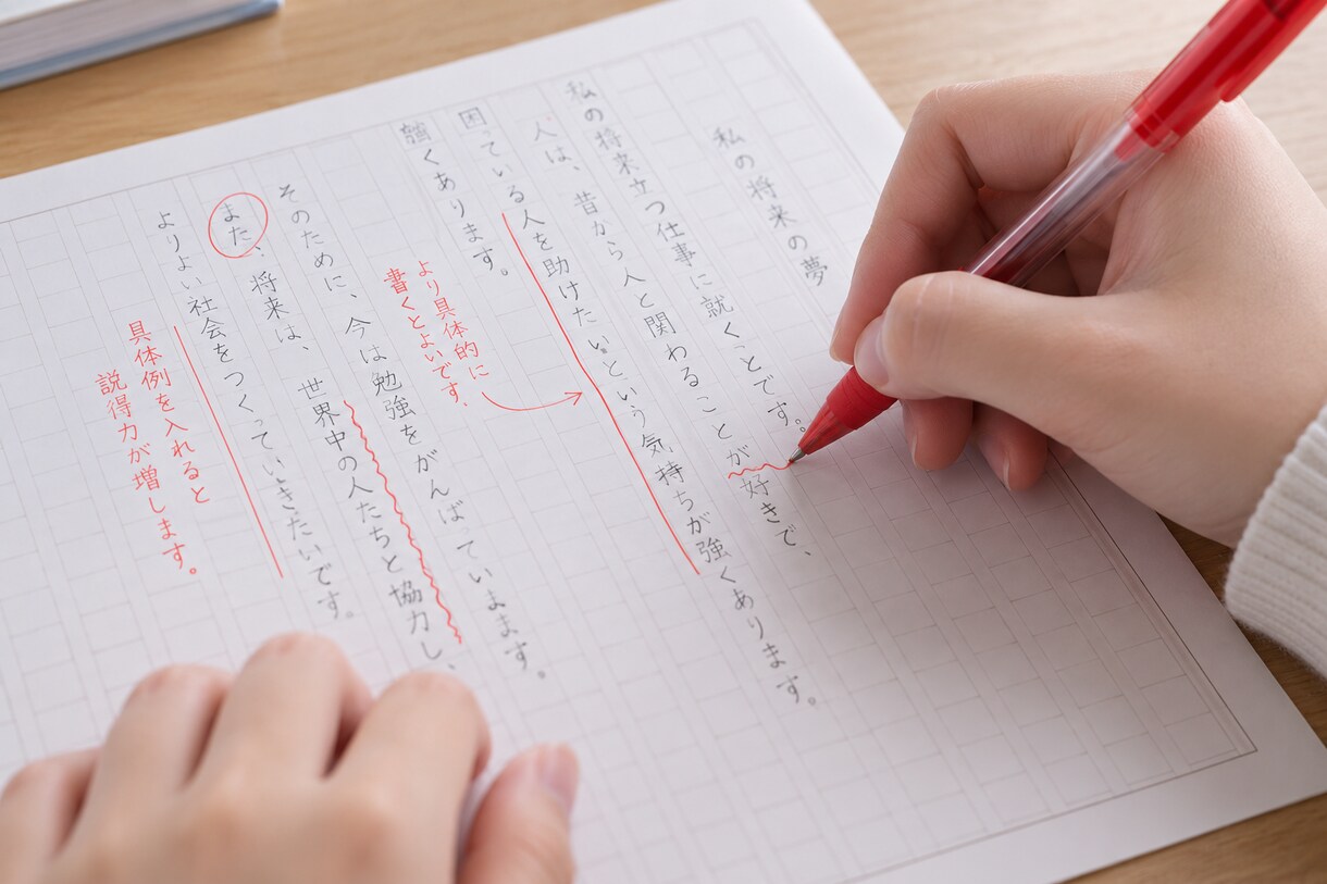 レポートや作文などの文章を添削します 学生さん、企業さんの文章チェック、添削を行います イメージ1