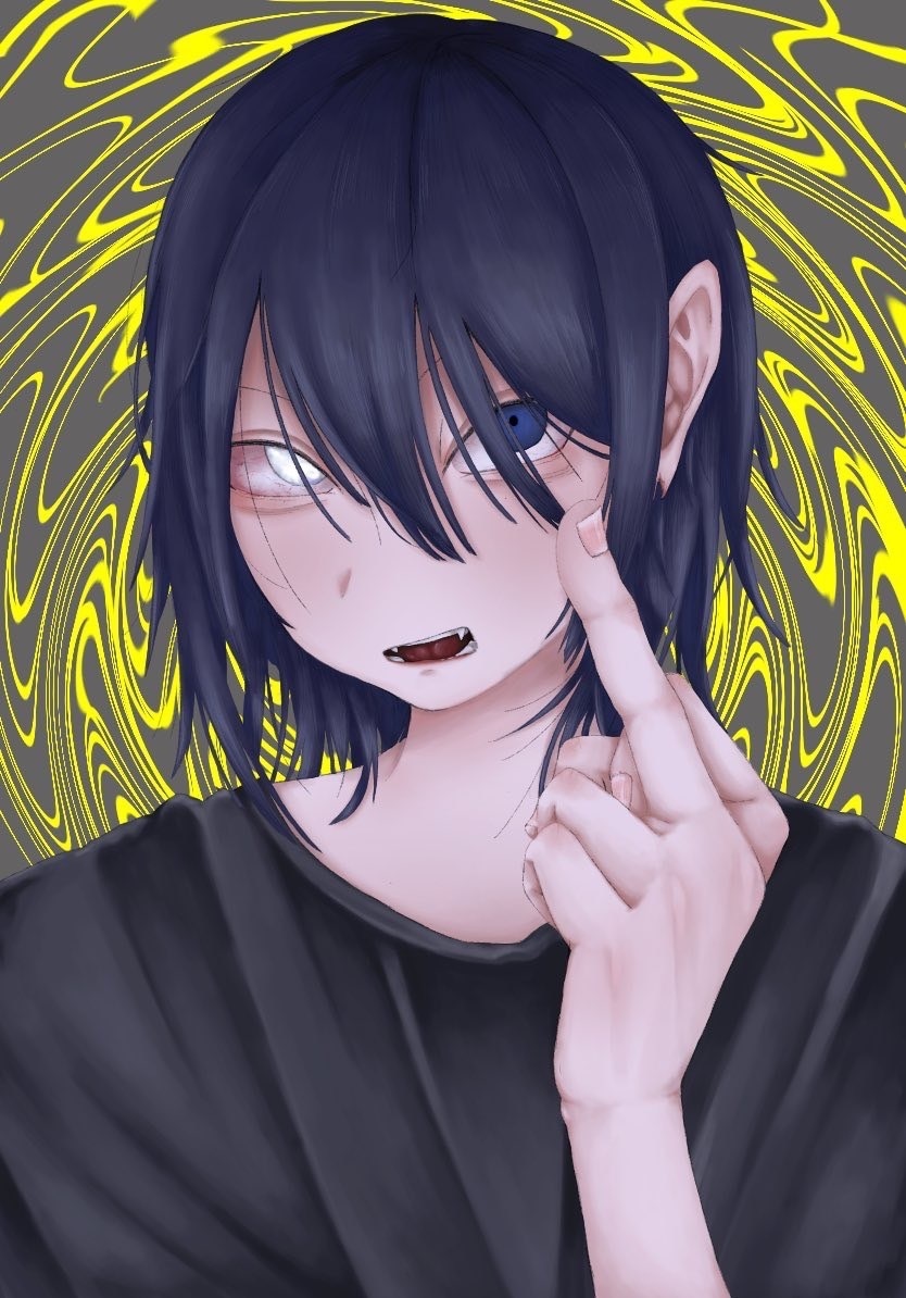 独特な 目を惹く あなただけの イラスト描きます 病み病みな雰囲気かもなので興味本意でどうぞ イメージ5