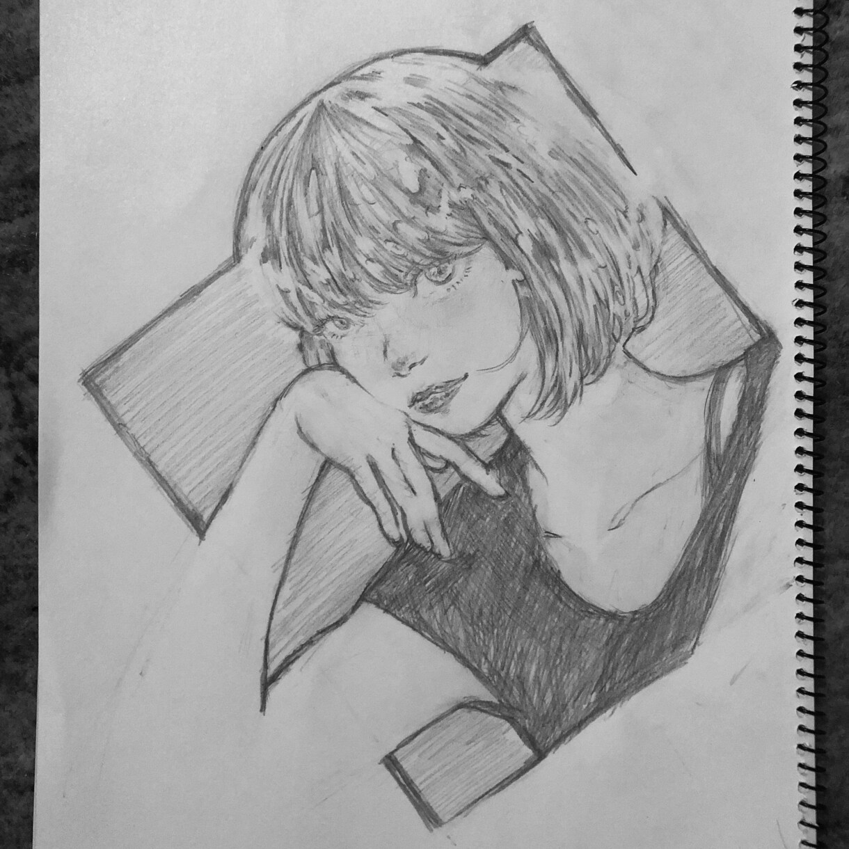 鉛筆画で描いて欲しい絵を描きます 似顔絵、人物イメージイラストの制作 イメージ6