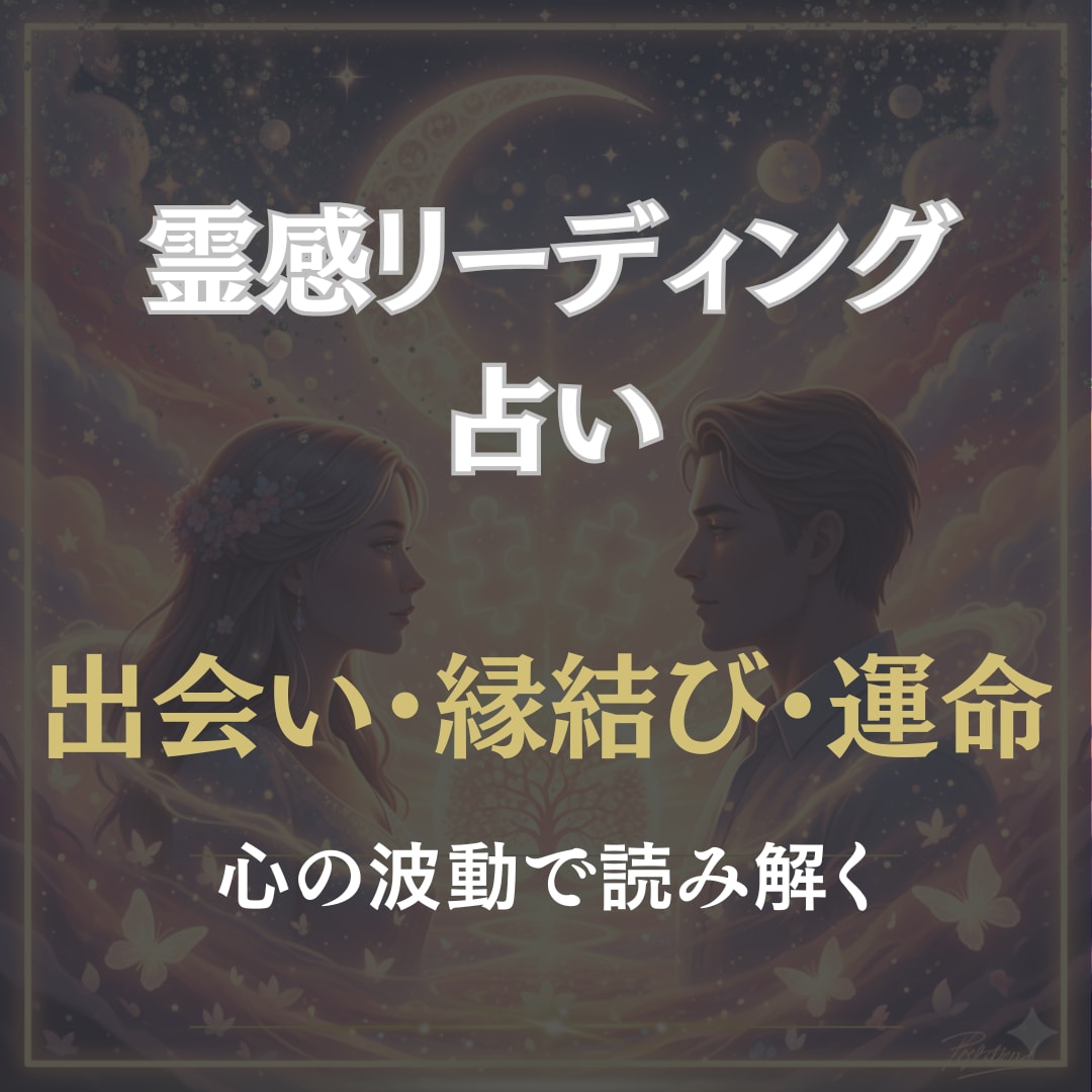占い＆霊感リーディングいたします ご縁と心の流れを丁寧に読み解きます イメージ1