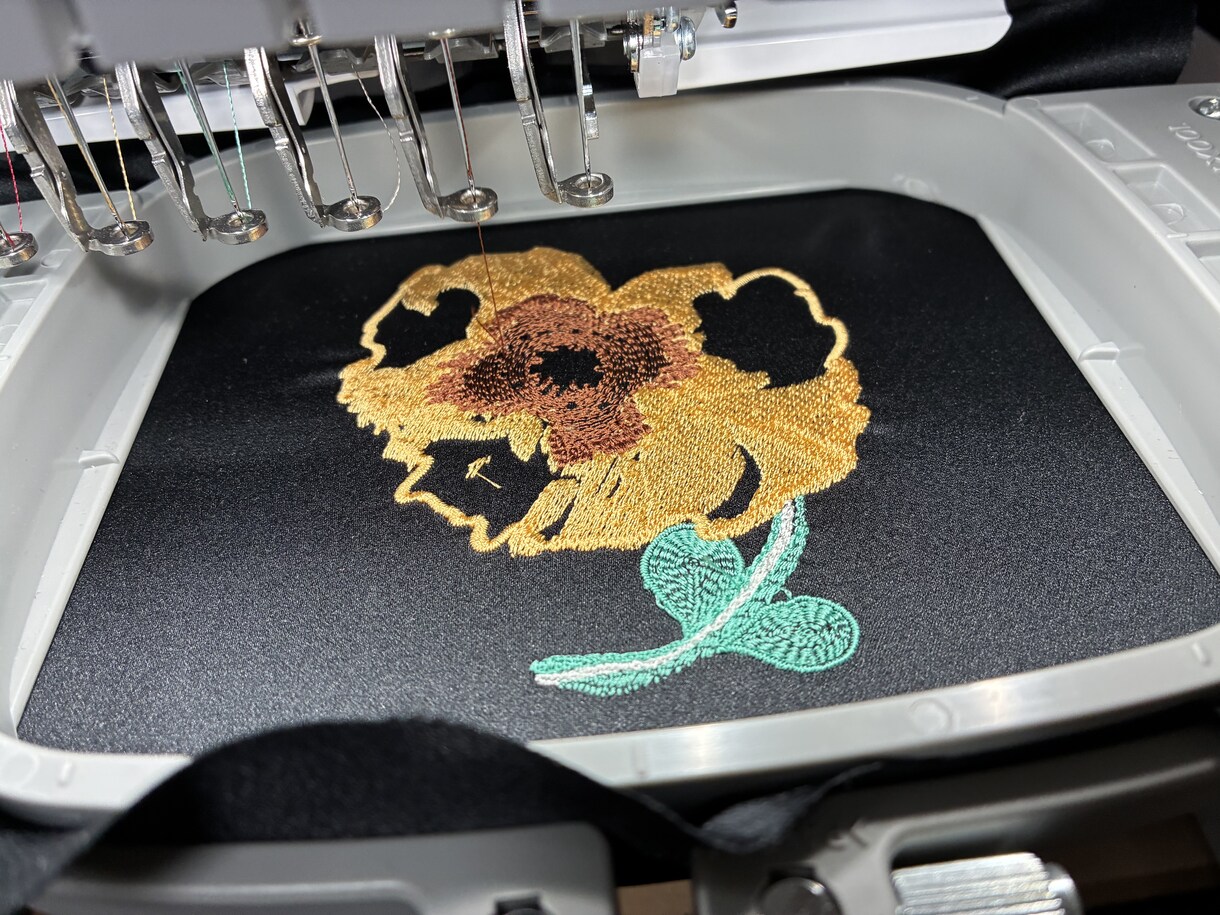 刺繍いろいろします 工業用刺繍ミシンを使った刺繍。刺繍データの作成。 イメージ4