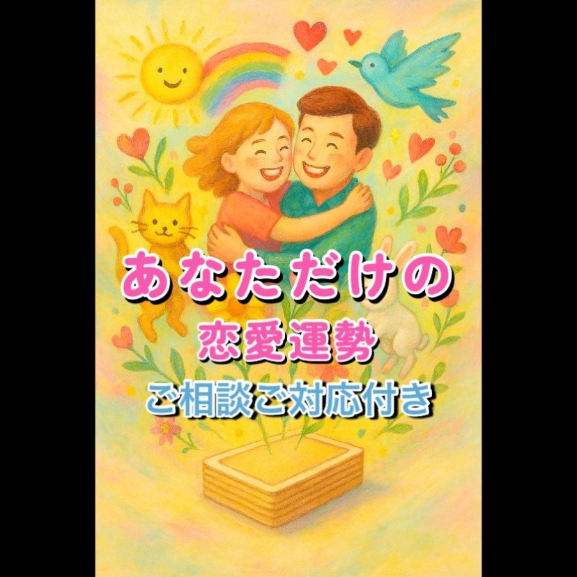 あなた専用恋愛運勢鑑定します あなただけのための恋愛アドバイスがいっぱい イメージ1