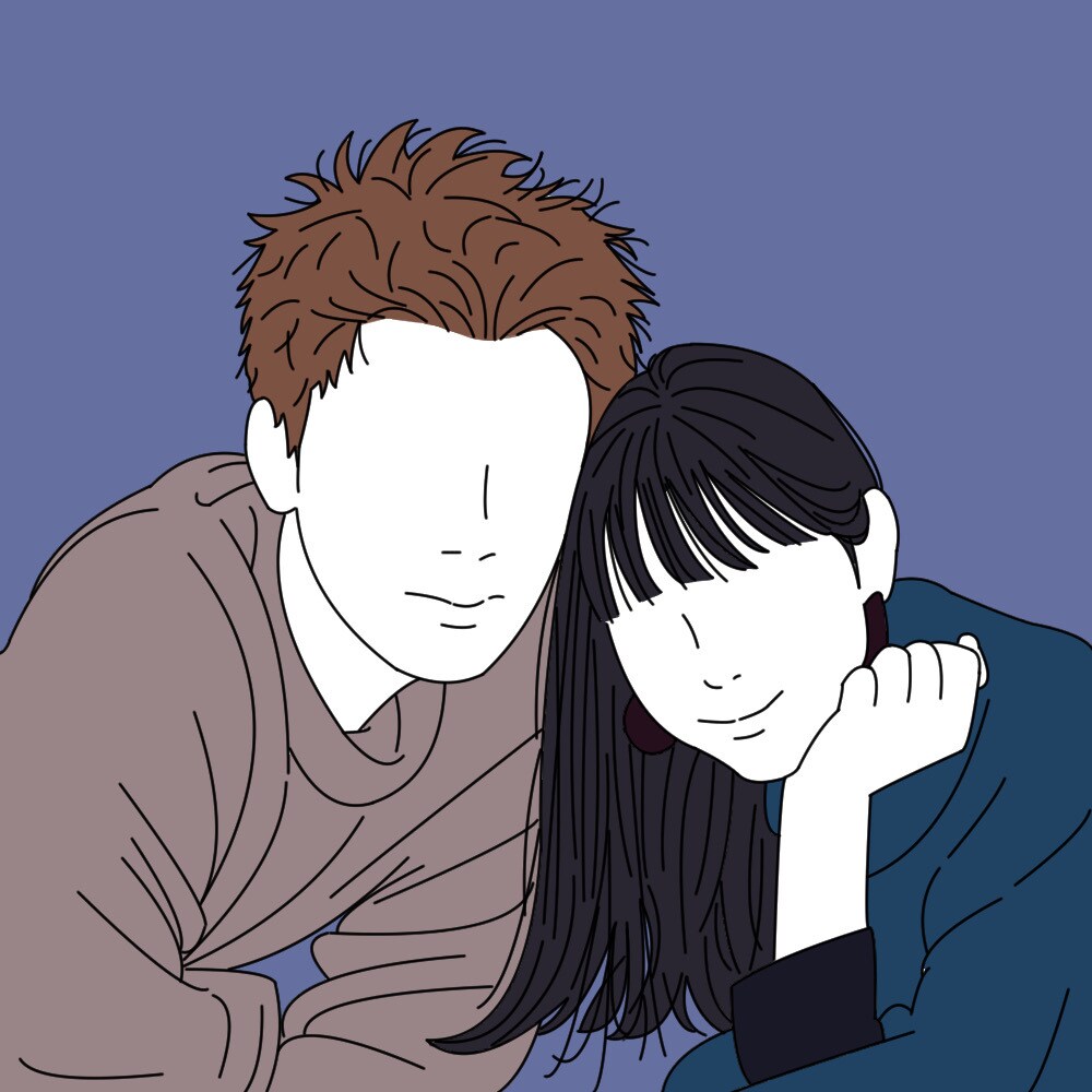 アイコンなどに使用可能な似顔絵を描きます カップルの方にもオススメです！ イメージ3