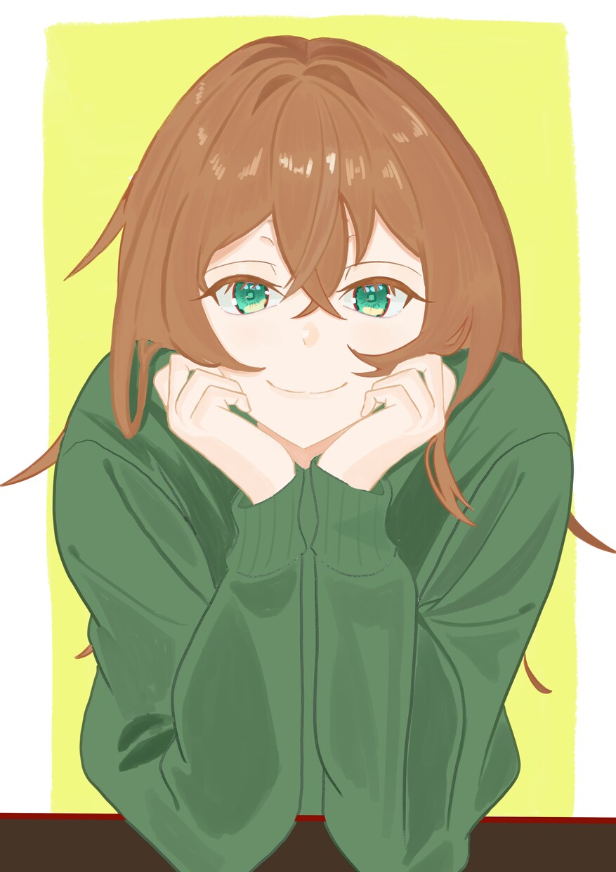可愛い・綺麗系の厚塗りタッチイラスト制作いたします 瞳がきゅるきゅるな女の子を描くことが得意！ イメージ2