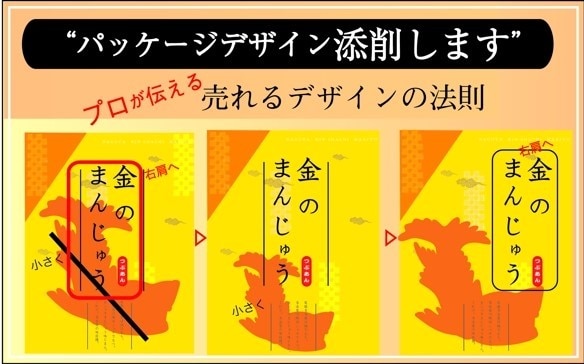 パッケージデザインを『添削』します 【売れるデザイン法則】により、今より売れるデザインにします！ イメージ1