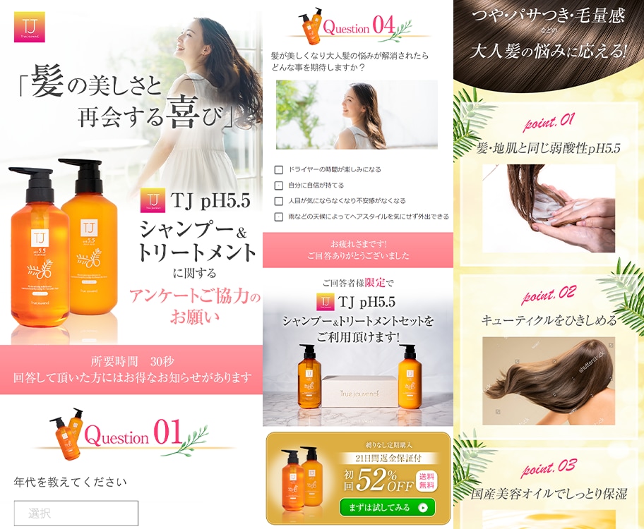 BtoC特化！行動心理学を駆使したLPを作成します ～長さ無制限！ライティングシート＆WEB解析１回プレゼント～ イメージ9