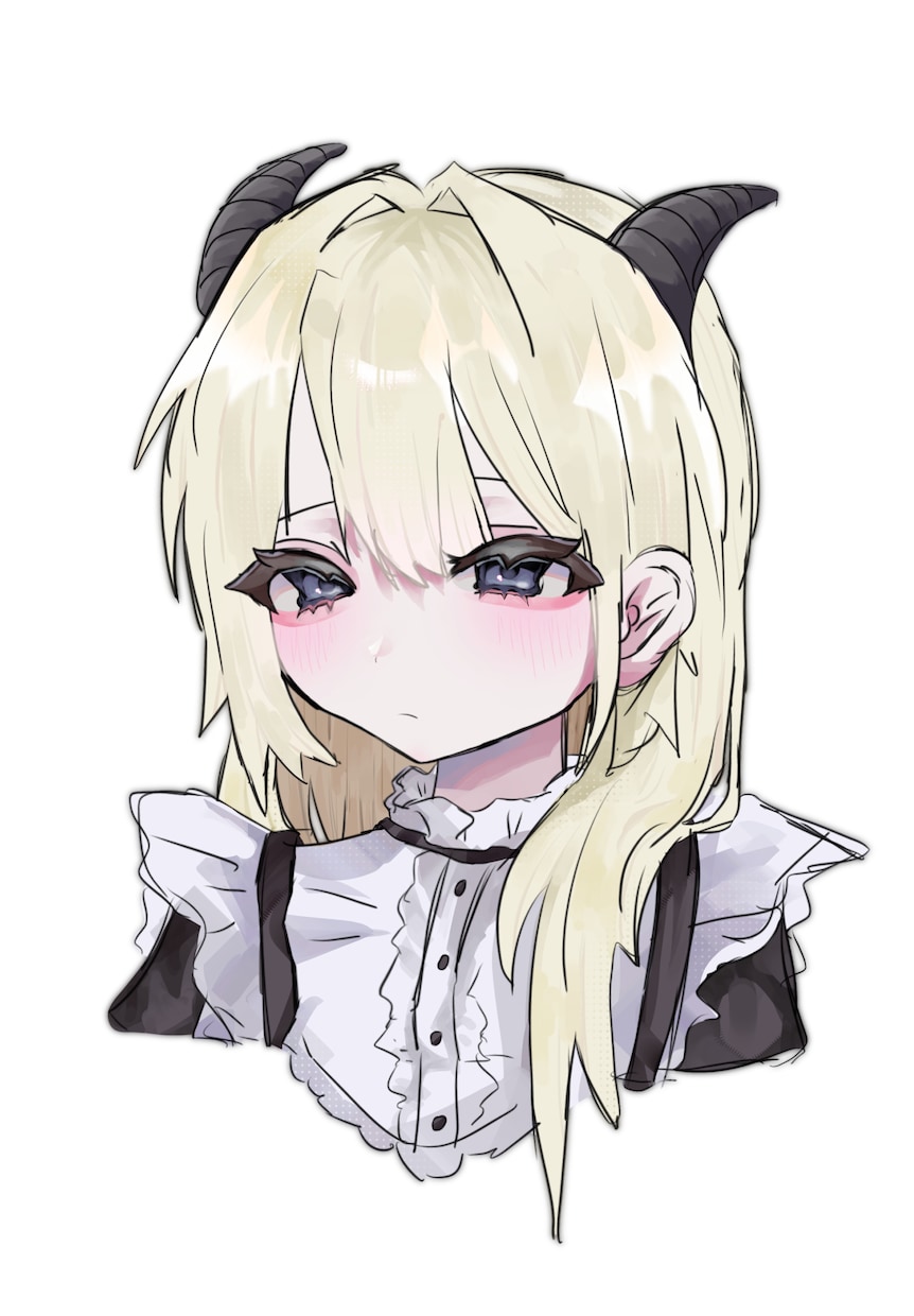 可愛い女の子のイラストを描きます 白背景の全身または背景ありの胸上のイラストです イメージ2