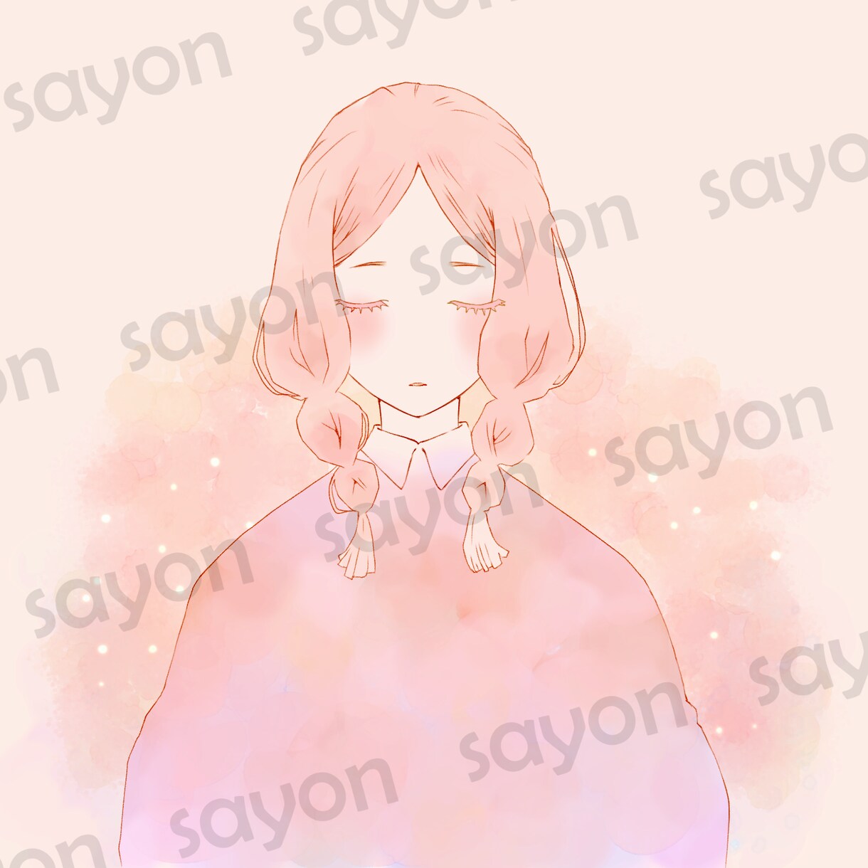 イラスト多数/完成品イラストを販売しています ゆるふわ/おしゃれ/フェミニン/ナチュラルシリーズ イメージ1