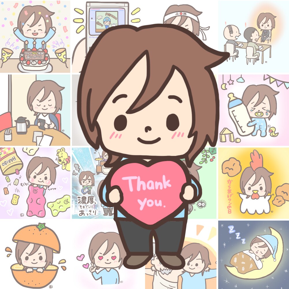 可愛い【ゆるふわ】アイコンイラスト描きます ☆ブログやTwitter、LINEのアイコンに☆ イメージ1