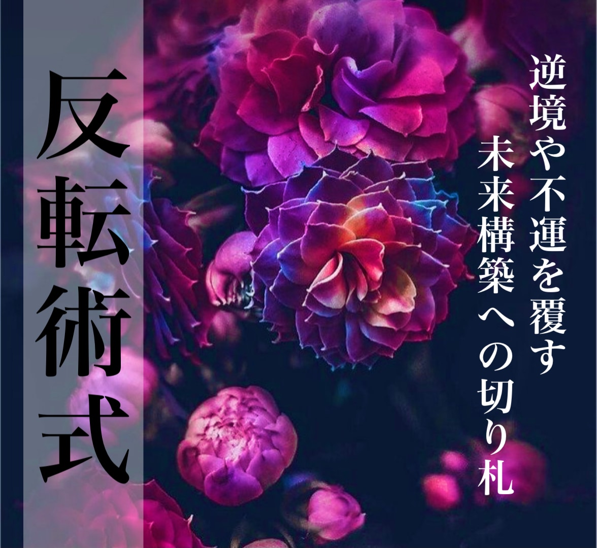 逆境や不運な人ほど飛躍的向上で人生を激変させます 《起爆進化の反転術式》うまくいかない現状を変えて未来に繋ぐ イメージ1