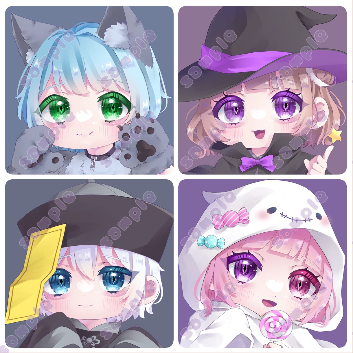 ハロウィンの量産イラスト描きます ハロウィンのためにかわいいイラストを用意してみませんか？ イメージ5