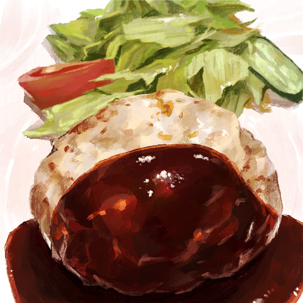 温かみのある美味しそうな食べ物イラストを描きます メニューやチラシの挿絵、パッケージイラストにも！商用利用OK イメージ4