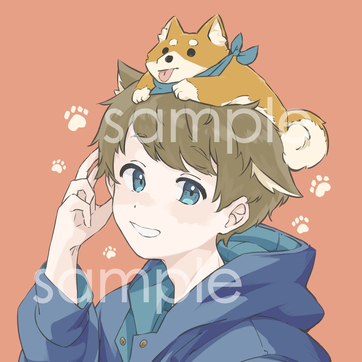 SNS向けアイコンお描きいたします ご依頼者様の望む雰囲気に仕上げます！ イメージ2