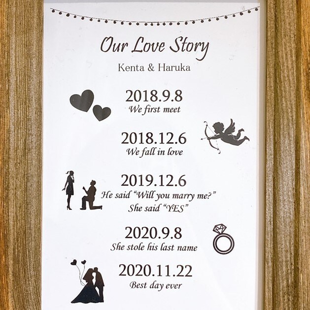 結婚式♡ラブストーリー作成します ウェルカムスペースを華やかに♩ イメージ4
