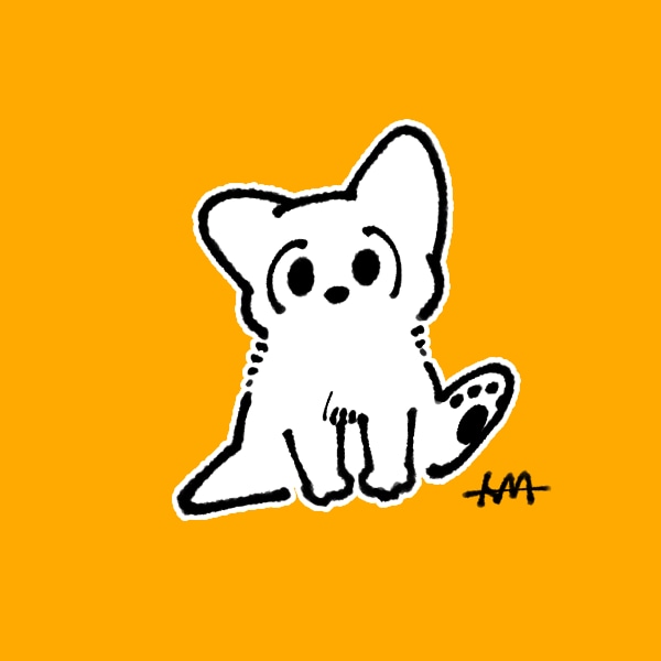 ペットの思い出を形にします フリーハンドの温かい曲線で大切な家族を絵にします イメージ1