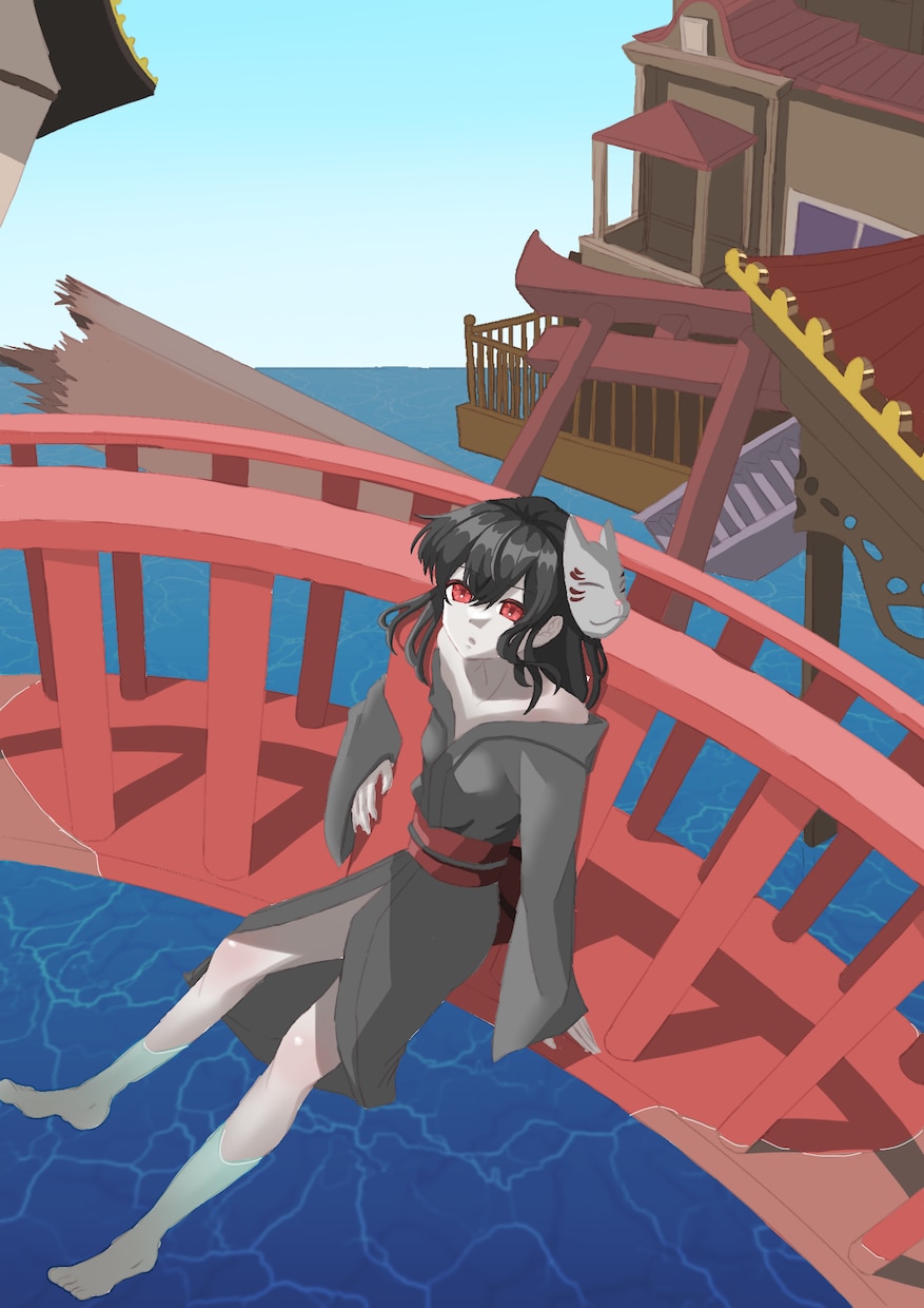 ご希望に沿ってイラストをかきます オリジナルキャラクターを中心に一枚絵のイラストを描きます。 イメージ2