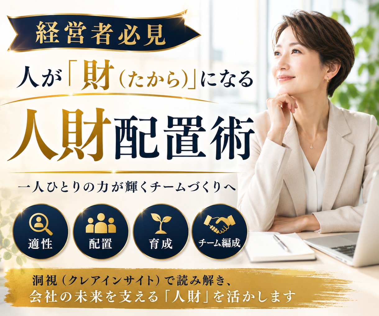 経営者必見、任せられるチーム作りを鑑定します 海外では占いも必須の要素、潜在能力を活かし人財発掘応援します イメージ1