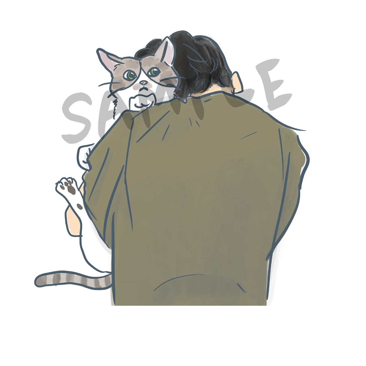 ゆるふわ・オシャレな女の子のイラスト描きます ふんわりしてちょっとオシャレな女の子のイラストが好きな方へ イメージ3