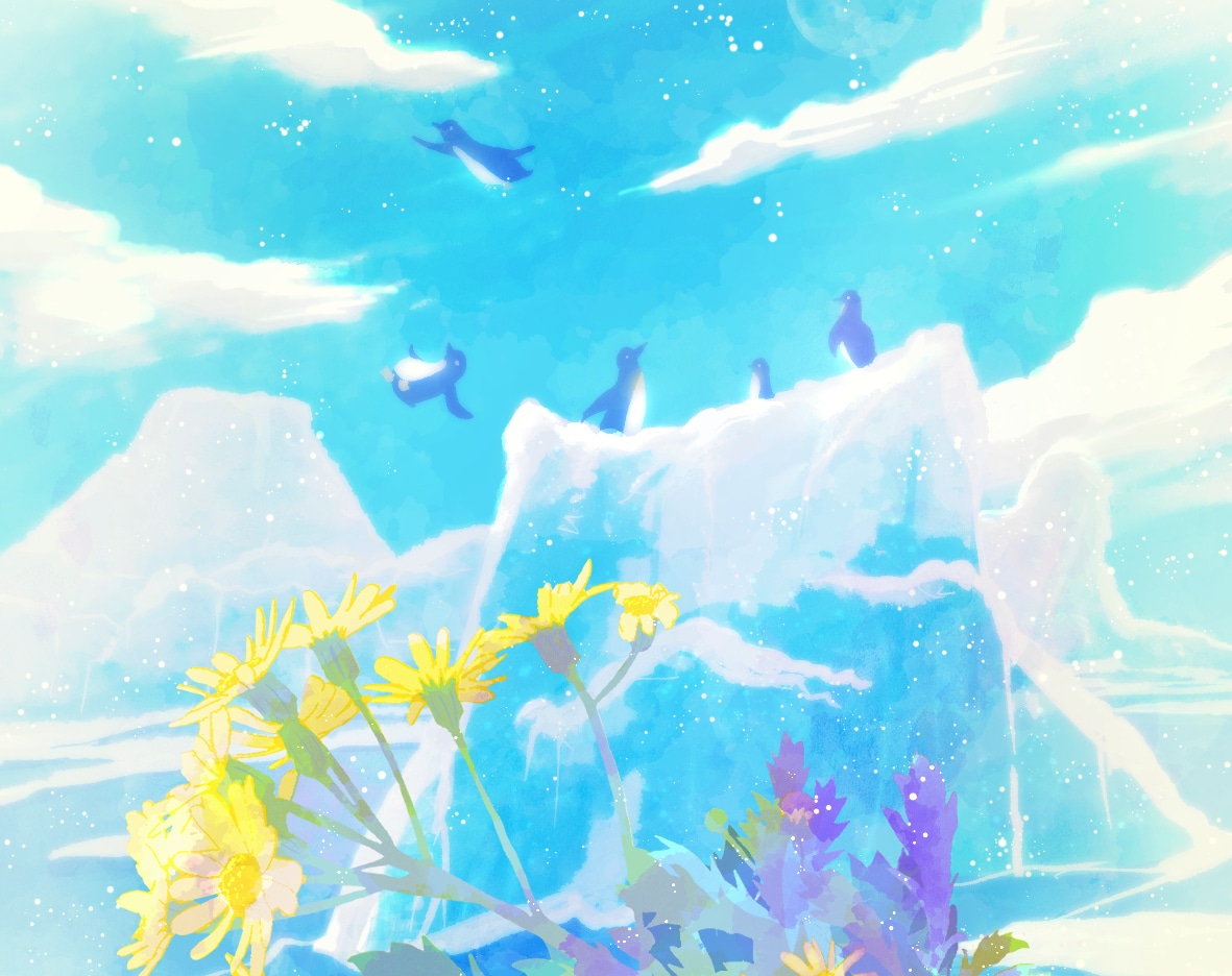 ホッとする花のイラスト描きます 四季を感じる花や自然のイラストをファンタジックに仕上げます イメージ2