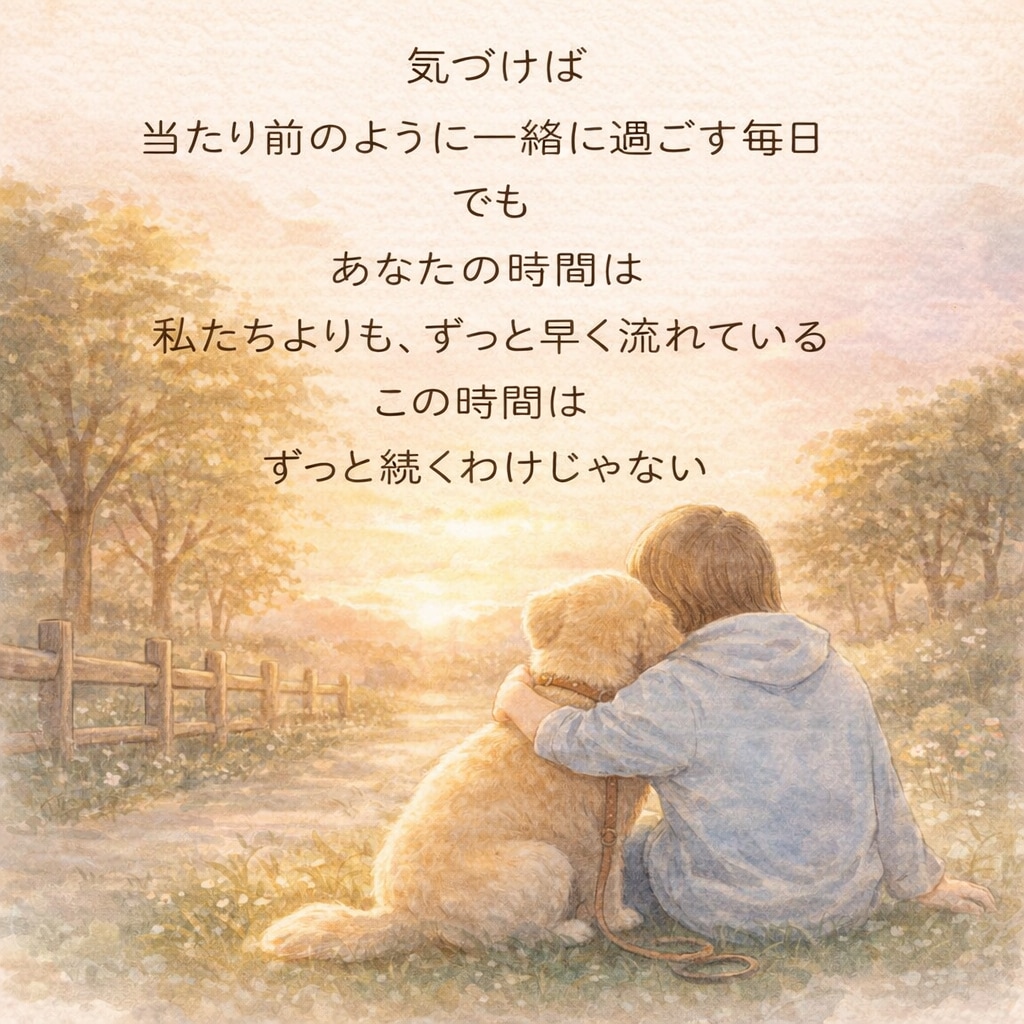 愛犬との時間をやさしく整理します 迷いや不安に寄り添い、これからを一緒に考えます イメージ3