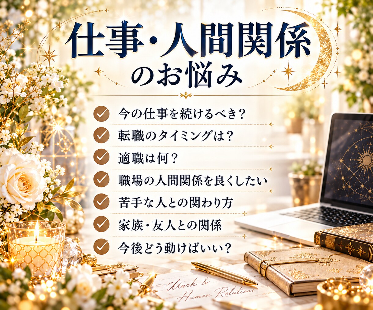 ワンコイン鑑定｜あなたのお悩み1つを丁寧に占います 迷いや不安に寄り添い、今必要なメッセージをお届けします イメージ6