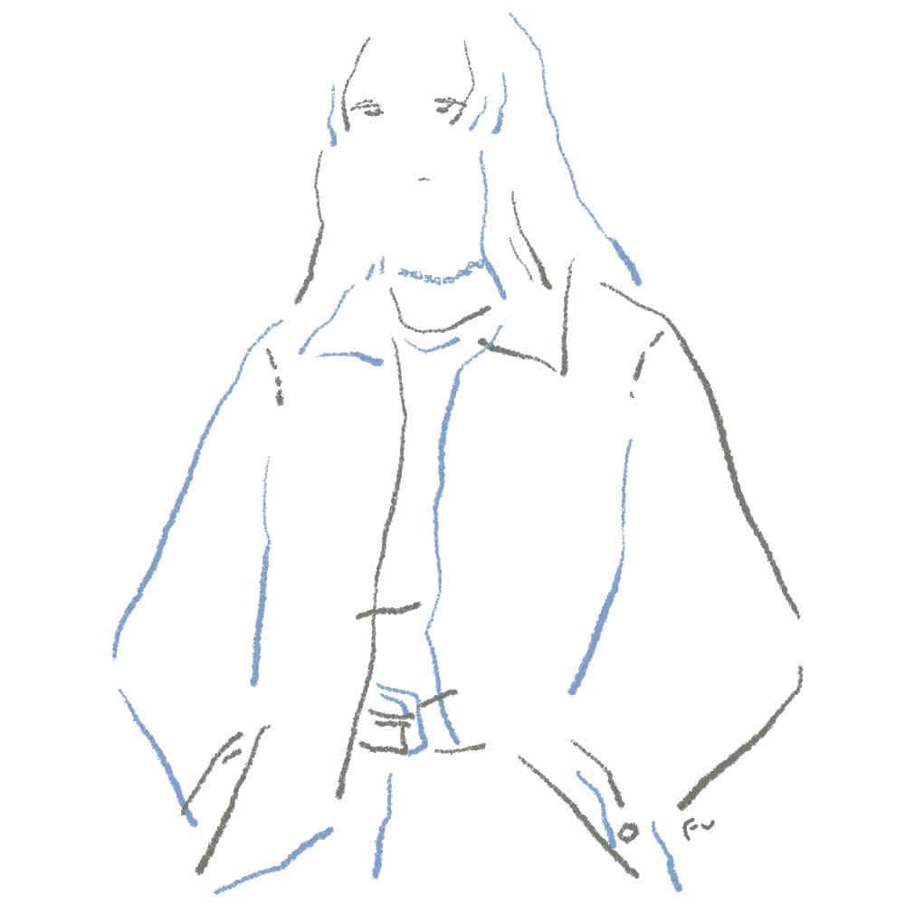 線画イラスト、描きます 強弱のある線、色使いがポイント◎ イメージ2