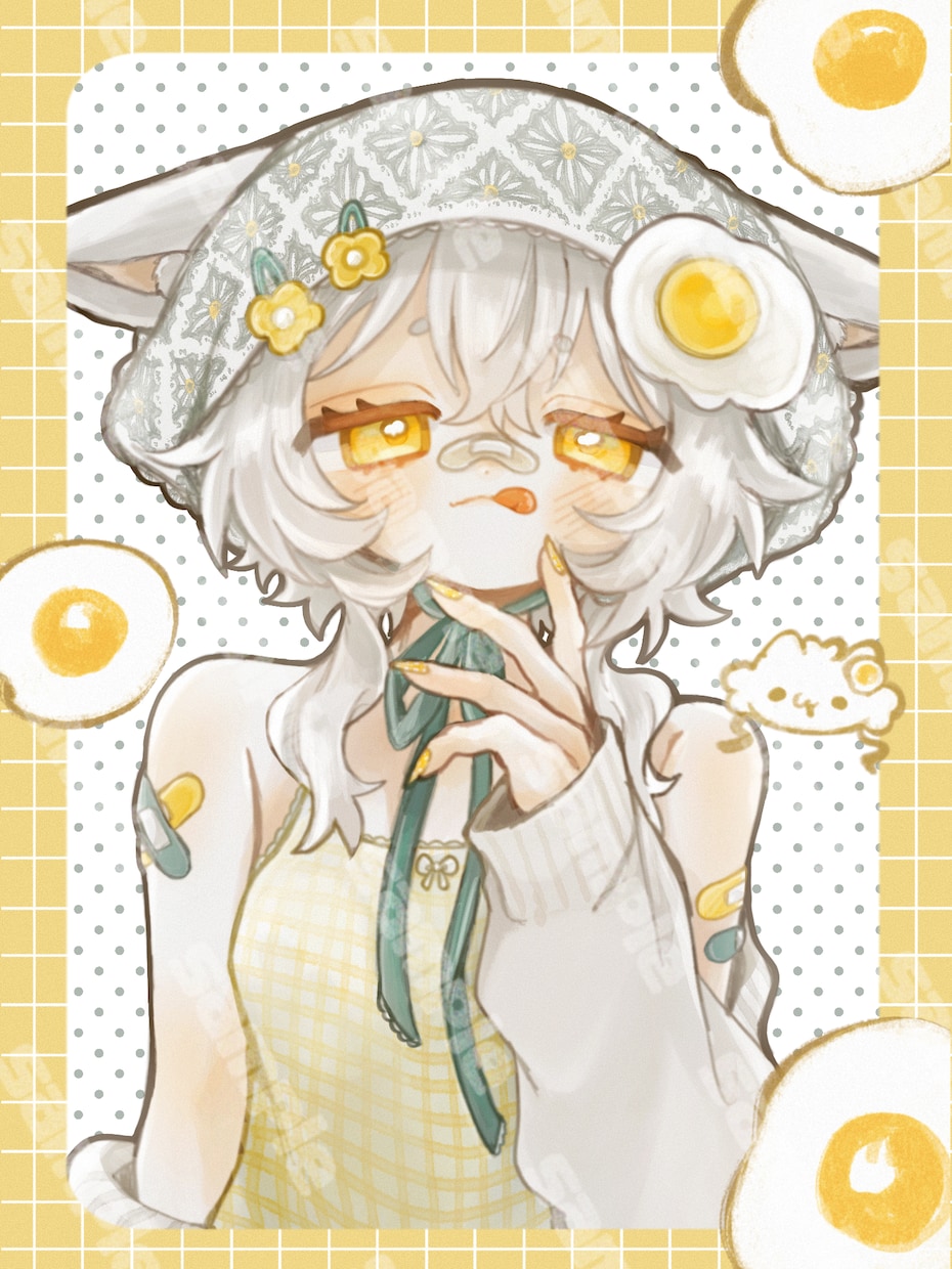 かわいいイラスト制作いたします SNSアイコンやTRPG用立ち絵等のイラストを制作します イメージ1
