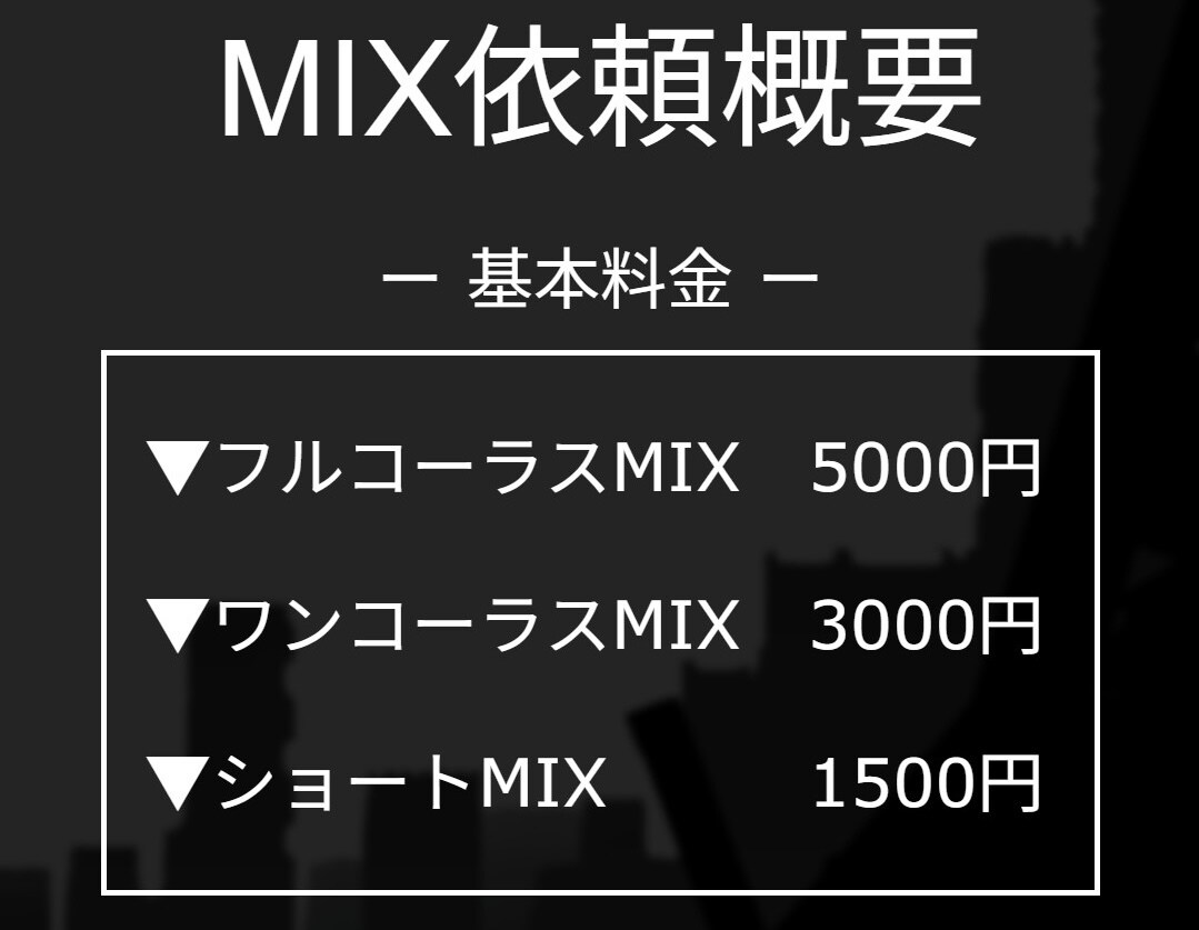 ボカロやアニソン等♪歌ってみたのMIXをします 歌い手経験者の目線と感性でMIX！初めての方も大歓迎♪ イメージ1