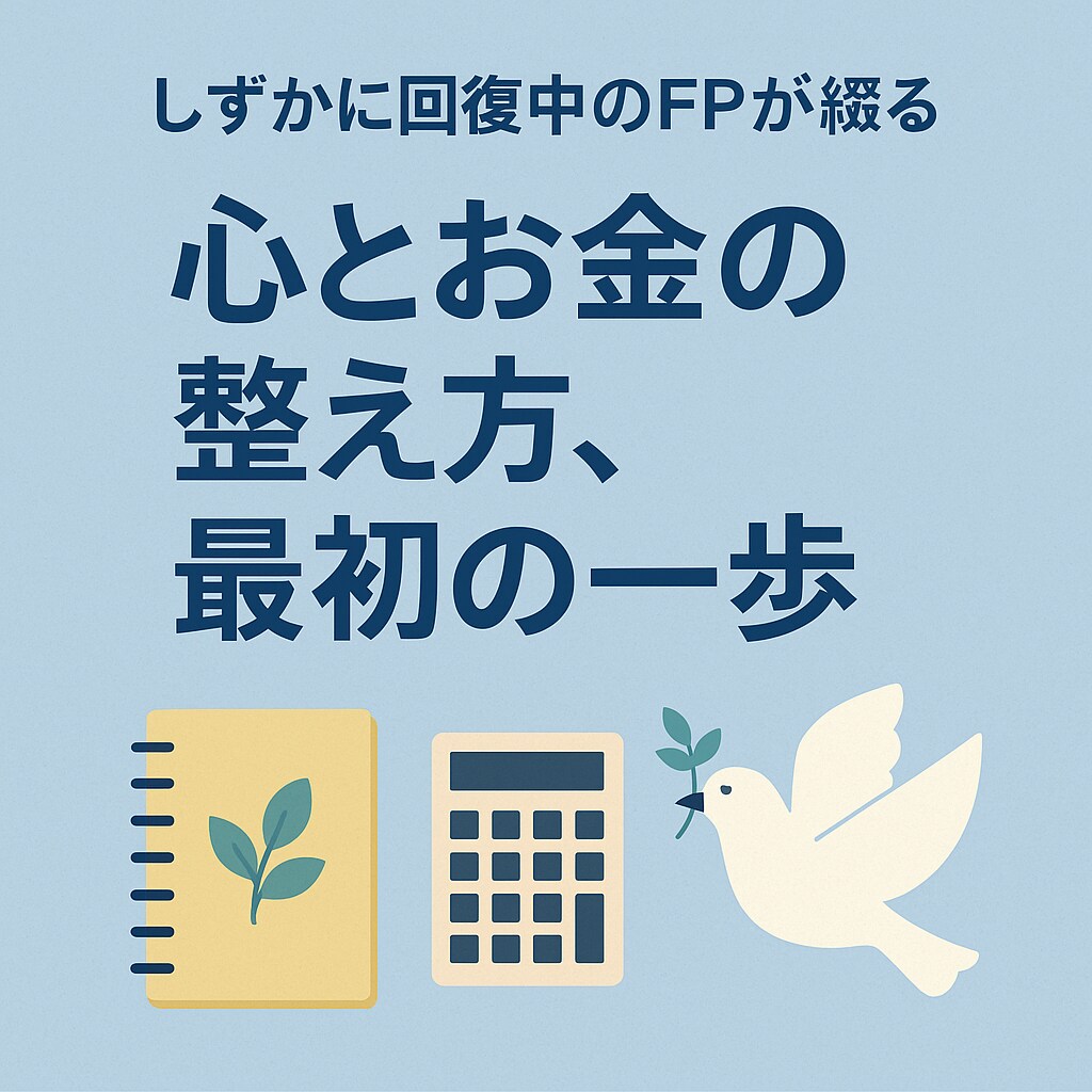 心とお金の整理、ゆっくり一緒に考えます 元銀行員うつ病を経験した私が心とお金の整理をお手伝いします。 イメージ3