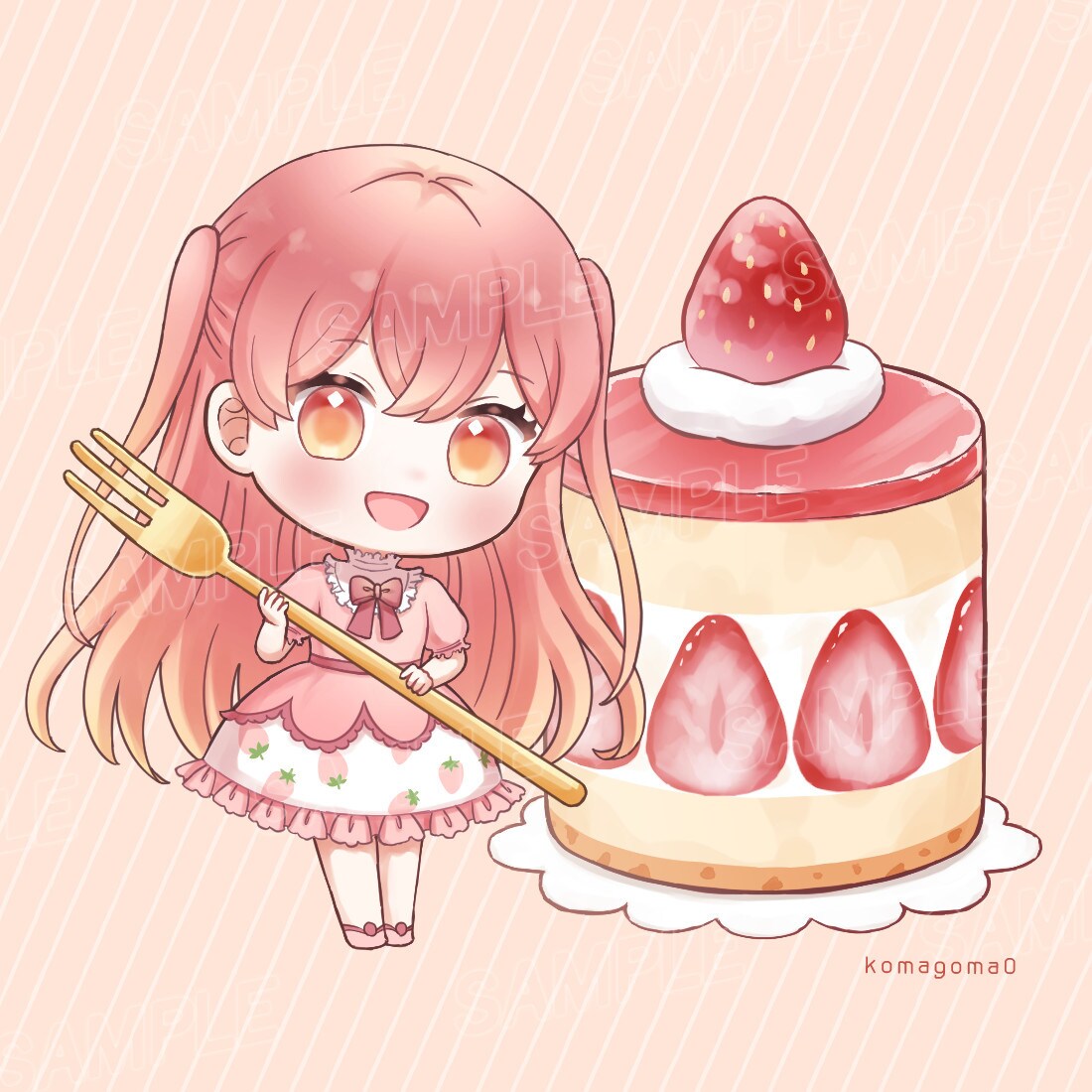 可愛いミニキャラ・デフォルメイラスト描きます /アイコン、サムネ、MVや動画配信に イメージ7