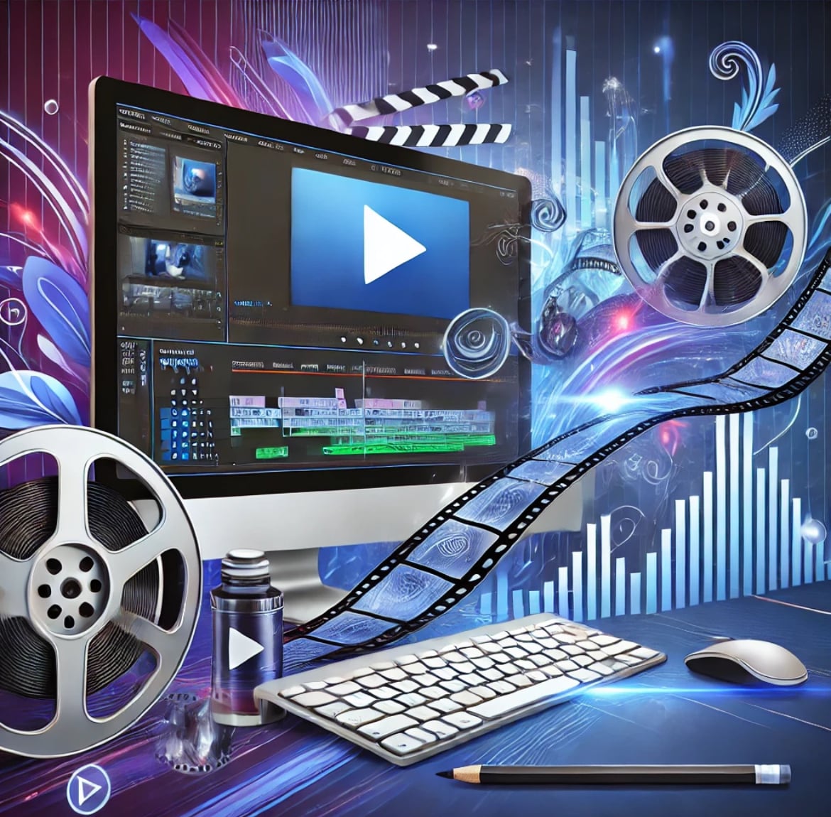 動画編集します 映像コンテンツを魅力的に仕上げます イメージ1