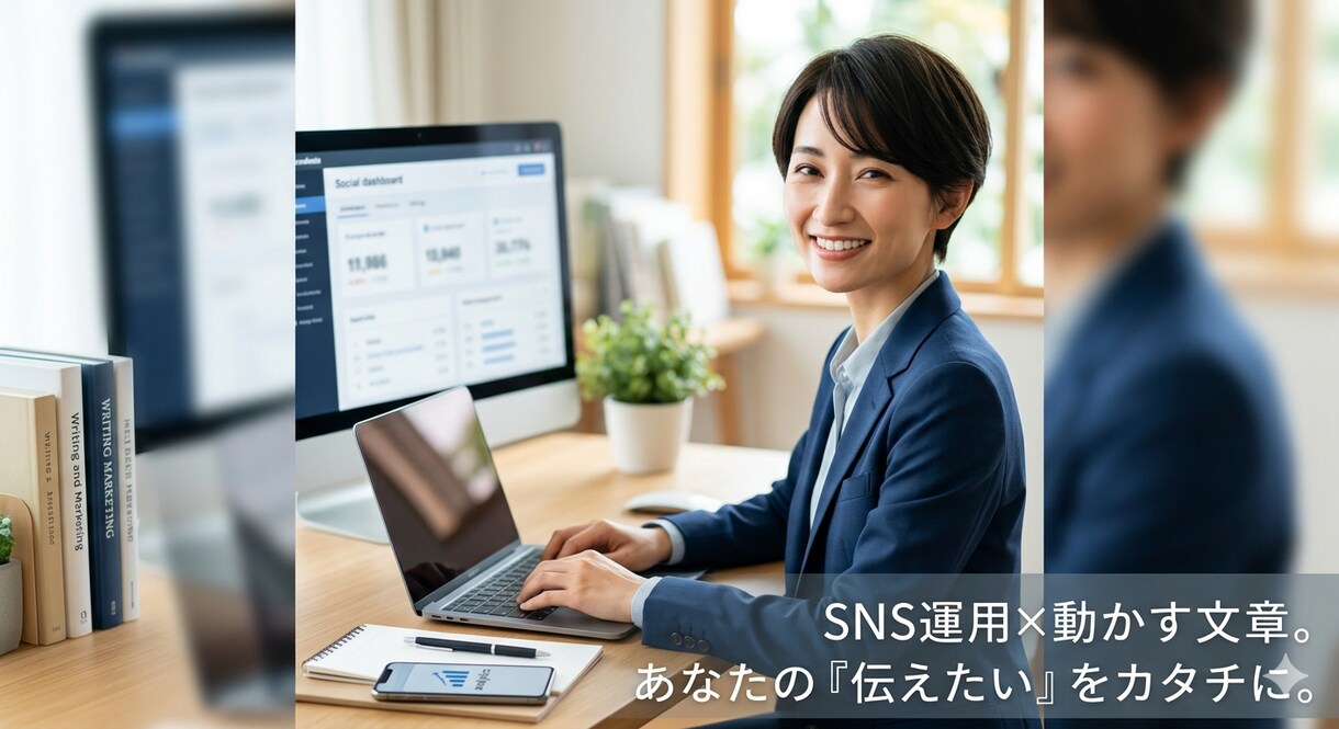 SNS投稿30日分代行します 1日1投稿✕30日分。ハッシュタグ選定込。 イメージ1