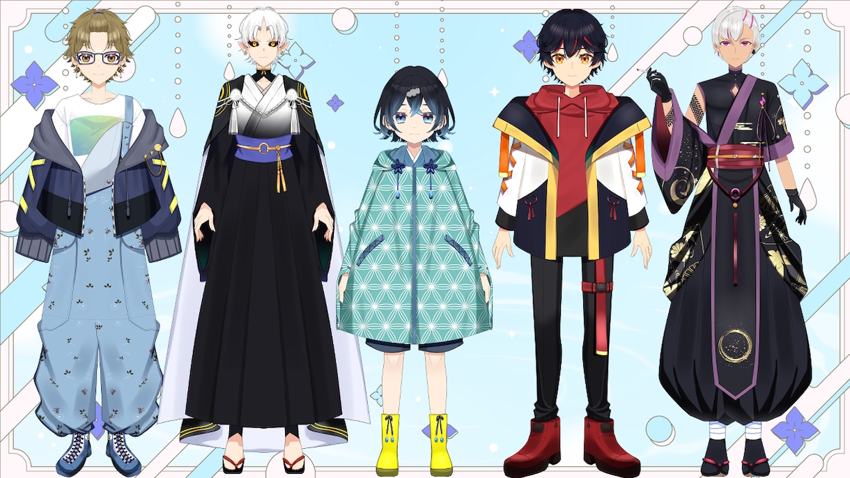 キャラデザ～モデリングまで制作いたします 可愛い女の子ならお任せください！ イメージ8